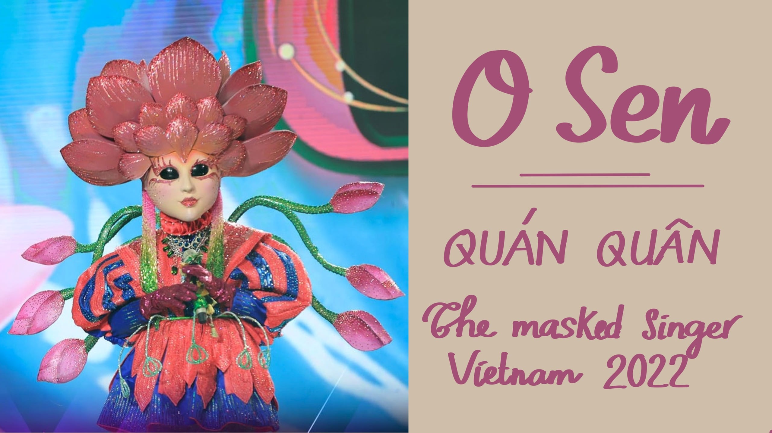 O Sen quán quân The Masked Singer Vietnam 2022